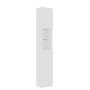 White plywood bathroom cabinet 32x25.5x190 cm by vidaXL, Bathroom furniture - Ref: Foro24-802876, Price: 80,69 €, Discount: %