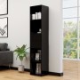 Glossy black plywood shelf 36x30x171 cm by vidaXL, Bookcases and shelves - Ref: Foro24-802874, Price: 101,64 €, Discount: %