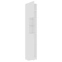 White plywood bathroom cabinet 32x25.5x190 cm by vidaXL, Bathroom furniture - Ref: Foro24-802876, Price: 80,69 €, Discount: %