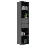 Glossy black plywood shelf 36x30x171 cm by vidaXL, Bookcases and shelves - Ref: Foro24-802874, Price: 101,64 €, Discount: %