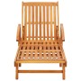 Sun loungers with cushions, 2 units, solid acacia wood by , Loungers - Ref: Foro24-3077333, Price: 319,10 €, Discount: %