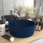 Matte dark blue round ceramic luxury washbasin 40x15 cm by vidaXL, Sinks - Ref: Foro24-147012, Price: 71,56 €, Discount: %