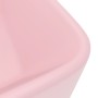 Matte pink ceramic luxury washbasin 41x30x12 cm by vidaXL, Sinks - Ref: Foro24-147043, Price: 65,46 €, Discount: %