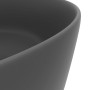 Matte dark gray round ceramic luxury washbasin 40x15 cm by vidaXL, Sinks - Ref: Foro24-147016, Price: 57,22 €, Discount: %