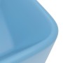 Matte light blue ceramic luxury washbasin 41x30x12 cm by vidaXL, Sinks - Ref: Foro24-147044, Price: 65,80 €, Discount: %