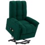 Dark green fabric lifting massage chair by vidaXL, Electric massage chairs - Ref: Foro24-321396, Price: 443,74 €, Discount: %