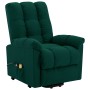 Sillón de masaje elevable tela verde oscuro de vidaXL, Sillones de masaje eléctricos - Ref: Foro24-321396, Precio: 443,99 €, ...