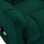 Sillón de masaje elevable tela verde oscuro de vidaXL, Sillones de masaje eléctricos - Ref: Foro24-321396, Precio: 443,74 €, ...