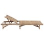 Garden lounger with bamboo cushion by , Loungers - Ref: Foro24-3061635, Price: 203,93 €, Discount: %