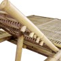 Sun lounger with cushions for 2 people bamboo by , Loungers - Ref: Foro24-3063948, Price: 330,21 €, Discount: %