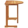 Mesa de balcón plegable madera maciza de acacia 90x60x72 cm de , Mesas de jardín - Ref: Foro24-364896, Precio: 83,95 €, Descu...