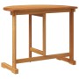 Mesa de balcón plegable madera maciza de acacia 90x60x72 cm de , Mesas de jardín - Ref: Foro24-364896, Precio: 83,95 €, Descu...