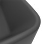 Matte dark gray ceramic luxury washbasin 41x30x12 cm by vidaXL, Sinks - Ref: Foro24-147049, Price: 65,80 €, Discount: %