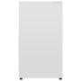 Armario de baño madera contrachapada blanco brillo 60x33x61 cm de vidaXL, Muebles de baño - Ref: Foro24-802648, Precio: 53,98...