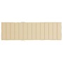 Cojín de tumbona de tela Oxford beige 200x60x3 cm de , Cojines para sillas y sofás - Ref: Foro24-314206, Precio: 40,73 €, Des...