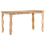 Recycled solid wood dining table 140x70x76 cm by , Kitchen and dining tables - Ref: Foro24-286489, Price: 240,99 €, Discount: %