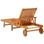 Gartenliege mit Kissen massives Akazienholz von , Liegen - Ref: Foro24-3061605, Preis: 235,43 €, Rabatt: %