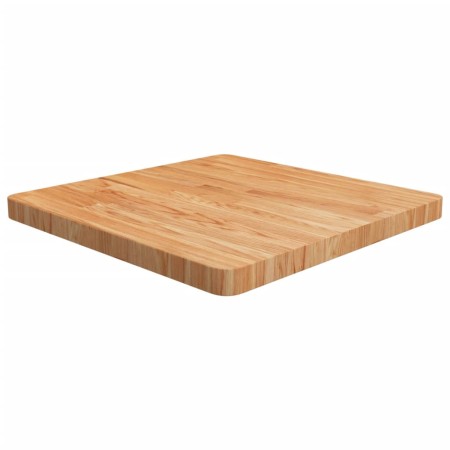 Light brown oak wood square table top 60x60x4 cm by , Table tops - Ref: Foro24-343060, Price: 86,21 €, Discount: %