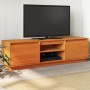 Massives Kiefernholz TV-Möbel wachsbraun 140x35x40 cm von , TV-Möbel - Ref: Foro24-847131, Preis: 138,99 €, Rabatt: %