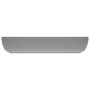 Matte light gray rectangular ceramic luxury washbasin 71x38 cm by vidaXL, Sinks - Ref: Foro24-146960, Price: 99,38 €, Discoun...