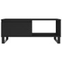 Black plywood coffee table 90x50x36.5 cm by , Coffee table - Ref: Foro24-830573, Price: 71,99 €, Discount: %