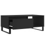 Black plywood coffee table 90x50x36.5 cm by , Coffee table - Ref: Foro24-830573, Price: 71,99 €, Discount: %