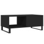 Black plywood coffee table 90x50x36.5 cm by , Coffee table - Ref: Foro24-830573, Price: 71,99 €, Discount: %