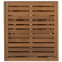 Tumbona plegable con cojín madera maciza de acacia de , Tumbonas - Ref: Foro24-3064167, Precio: 216,13 €, Descuento: %