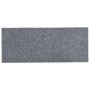 Alfombrilla autoadhesiva escalera 15 uds gris claro 60x25 cm de , Alfombrillas para escalones - Ref: Foro24-326915, Precio: 3...