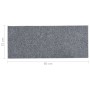 Self-adhesive stair tread mat, 15 units, light gray, 60x25 cm by , Stair mats - Ref: Foro24-326915, Price: 37,16 €, Discount: %