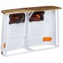 Sideboard in the shape of a solid white mango wood truck by , Sideboards - Ref: Foro24-246243, Price: 255,99 €, Discount: %