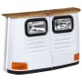 Sideboard in the shape of a solid white mango wood truck by , Sideboards - Ref: Foro24-246243, Price: 255,99 €, Discount: %