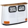 Sideboard in the shape of a solid white mango wood truck by , Sideboards - Ref: Foro24-246243, Price: 255,99 €, Discount: %