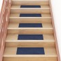 Self-adhesive stair tread mat 15 units blue 60x25 cm by , Stair mats - Ref: Foro24-326922, Price: 34,06 €, Discount: %