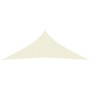 HDPE cream sail awning 160 g/m² 6x6x6 m by , Umbrellas - Ref: Foro24-311212, Price: 39,99 €, Discount: %