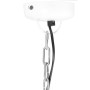 Lámpara colgante industrial redonda mango 25 W blanco 52 cm E27 de vidaXL, Lámparas - Ref: Foro24-320844, Precio: 96,17 €, De...