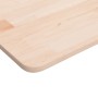 Square oak wood untreated table top 90x90x1.5cm by , Table tops - Ref: Foro24-342919, Price: 92,43 €, Discount: %