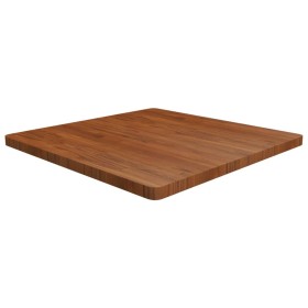 Quadratische Tischplatte aus dunkelbraunem Eichenholz 90x90x4cm von , Tischplatten - Ref: Foro24-343079, Preis: 177,22 €, Rab...