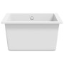 Kitchen sink with white granite overflow by vidaXL, Sinks - Ref: Foro24-147076, Price: 174,57 €, Discount: %