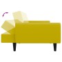 2-seater sofa bed with yellow velvet ottoman by , Sofas - Ref: Foro24-3216254, Price: 302,05 €, Discount: %