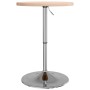 Solid oak high table Ø50x90.5 cm by , Kitchen and dining tables - Ref: Foro24-3270621, Price: 89,72 €, Discount: %