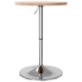 Solid oak high table Ø50x90.5 cm by , Kitchen and dining tables - Ref: Foro24-3270621, Price: 89,72 €, Discount: %