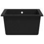 Kitchen sink with black granite overflow by vidaXL, Sinks - Ref: Foro24-147073, Price: 150,37 €, Discount: %