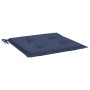 Cushions for pallet furniture 2 units navy blue fabric 40x40x3 cm by , Cushions for chairs and sofas - Ref: Foro24-378358, Pr...