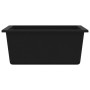 Kitchen sink with black granite overflow by vidaXL, Sinks - Ref: Foro24-147073, Price: 150,37 €, Discount: %