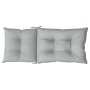 Cushions for high-back chair, 2 units, light gray melange fabric. by , Cushions for chairs and sofas - Ref: Foro24-4002346, P...