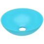 Light green ceramic round bathroom sink by vidaXL, Sinks - Ref: Foro24-146980, Price: 45,69 €, Discount: %