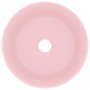 Luxury round matte pink ceramic washbasin 40x15 cm by vidaXL, Sinks - Ref: Foro24-147010, Price: 76,28 €, Discount: %