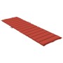 Cojín para tumbona tela rojo melange 200x70x4 cm de , Cojines para sillas y sofás - Ref: Foro24-4002526, Precio: 44,56 €, Des...