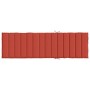 Cojín para tumbona tela rojo melange 200x70x4 cm de , Cojines para sillas y sofás - Ref: Foro24-4002526, Precio: 44,56 €, Des...